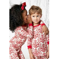 Candy Canes Kid's Long Sleeve 2 Piece Stretch Pajamas